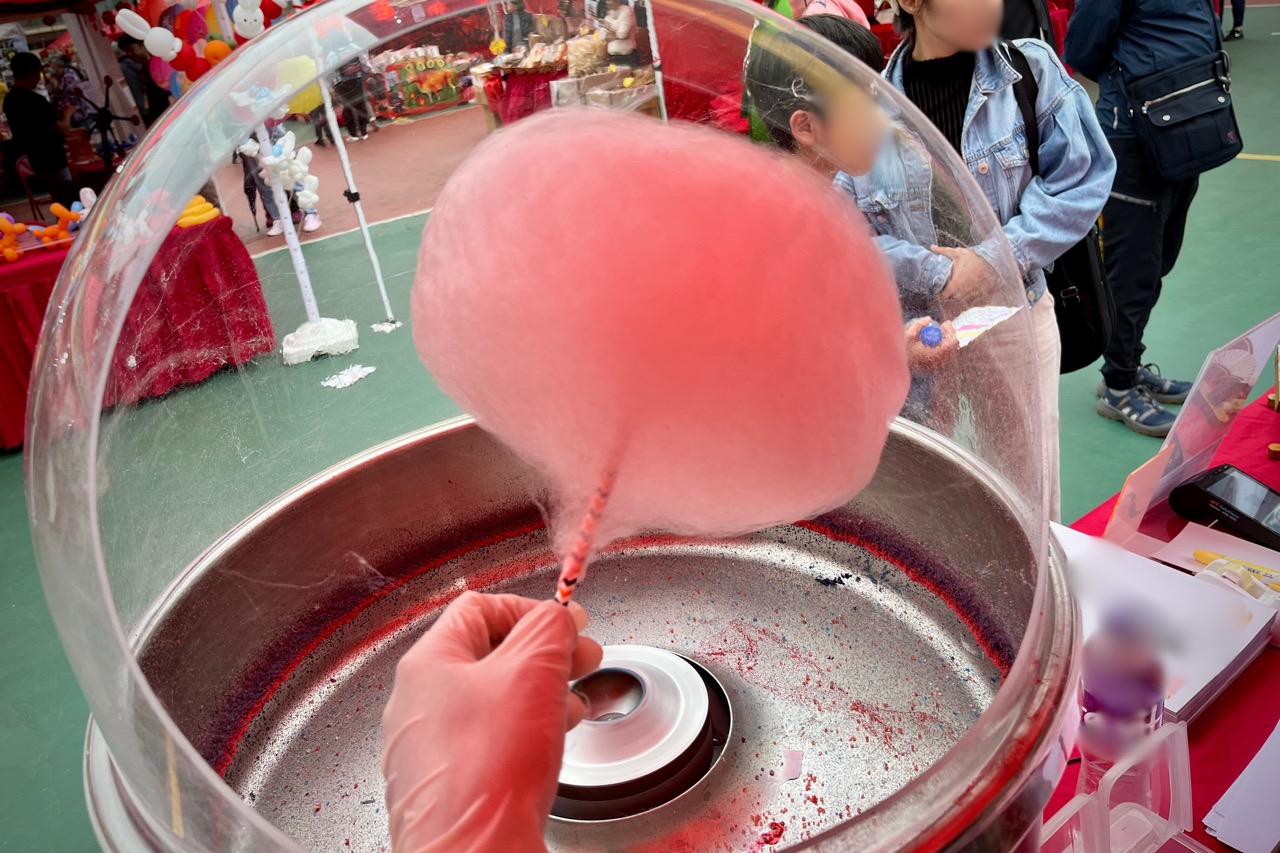 棉花糖攤位活動照片