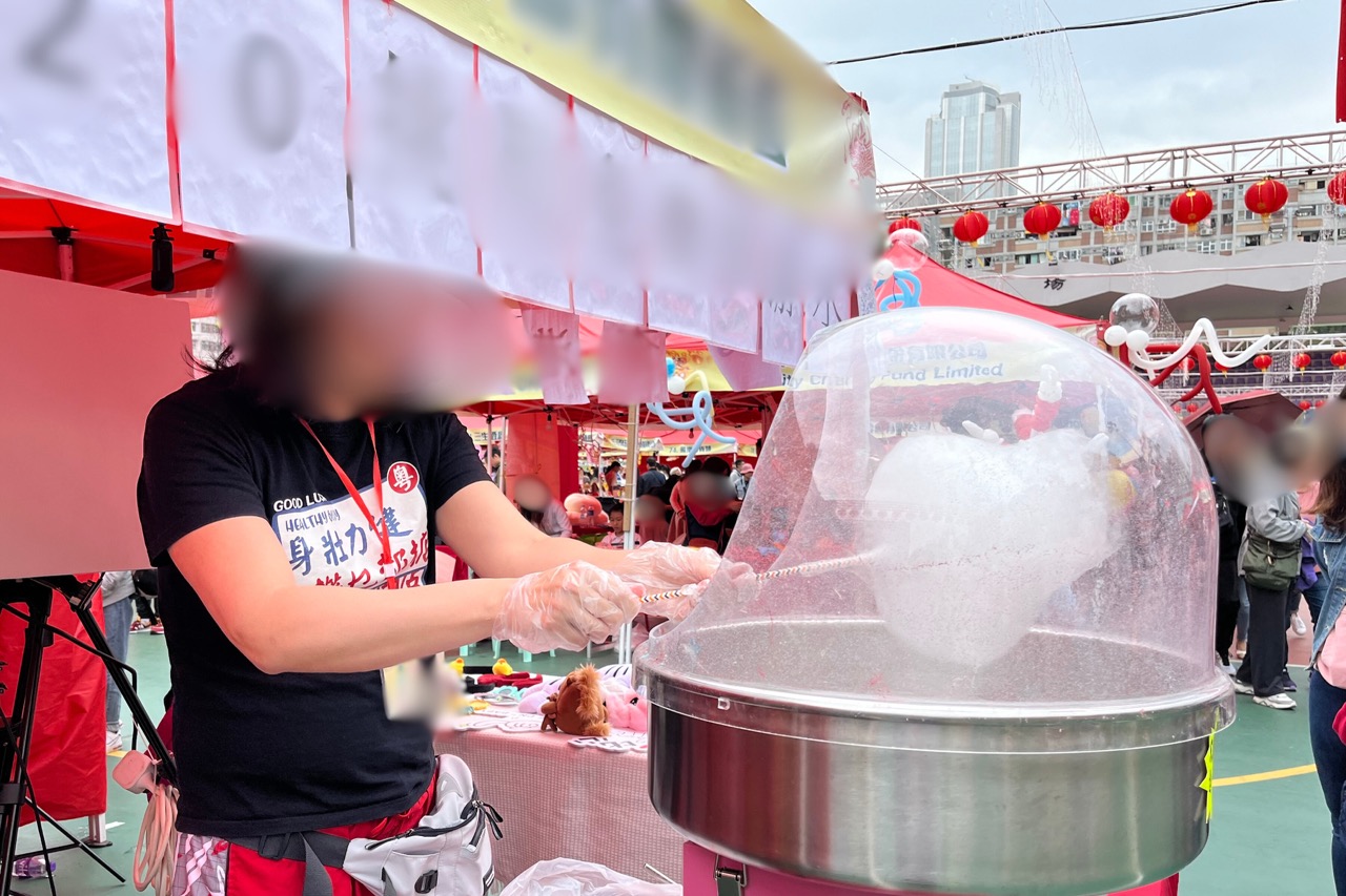棉花糖攤位活動照片